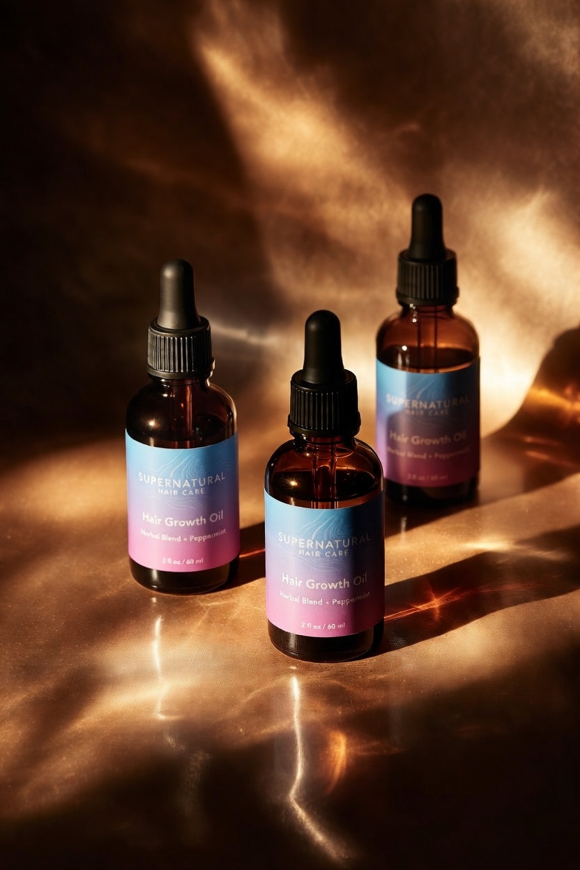 Supernatural hair growth oil